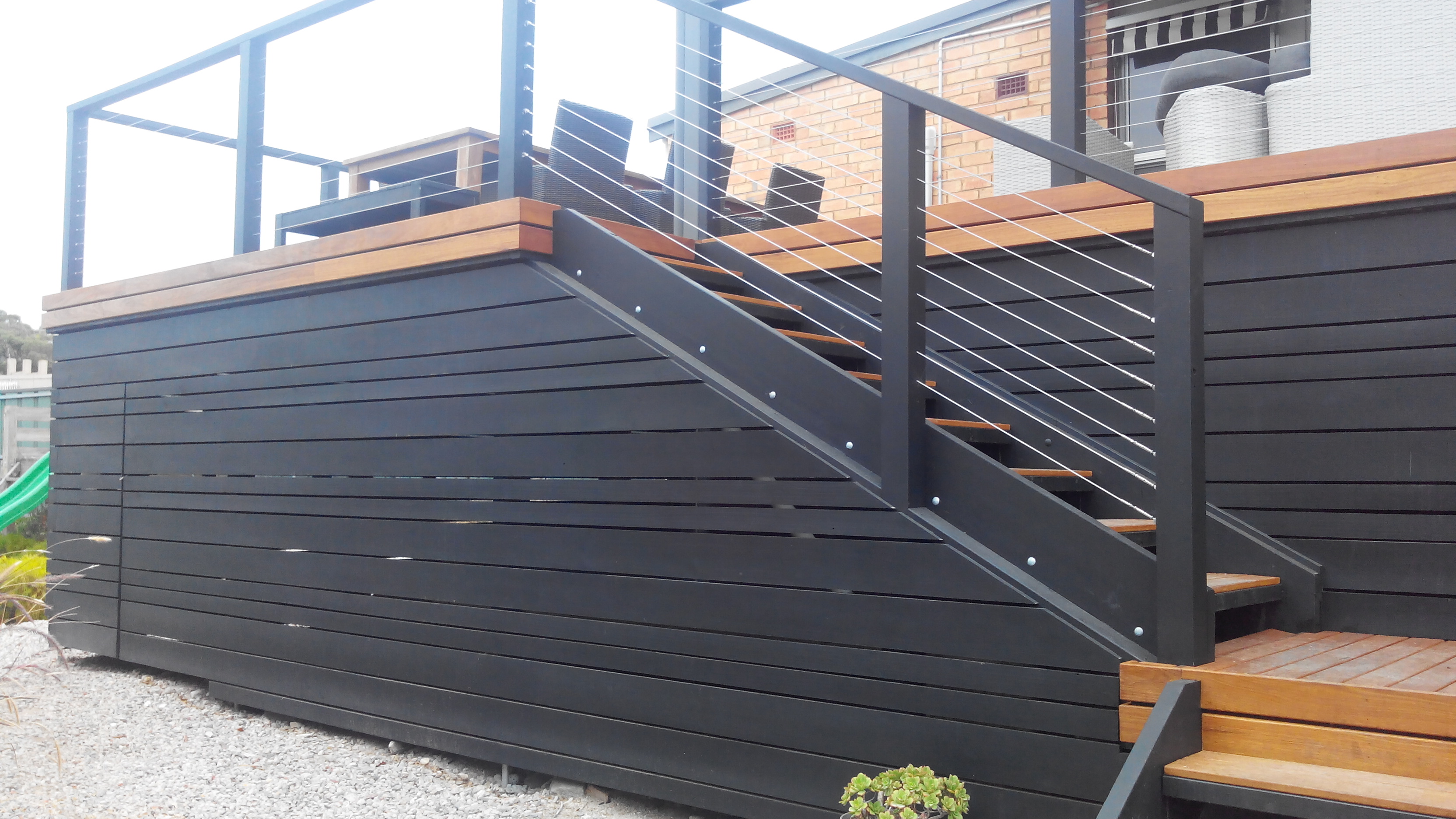 Tallow wood deck, Seaclif Park